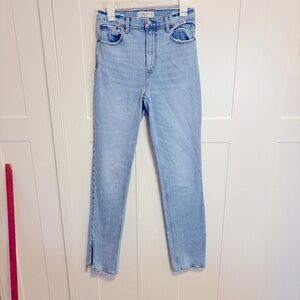 {A&F} "The '90s Straight Ultra High Rise" Stretch Denim Jeans size 29